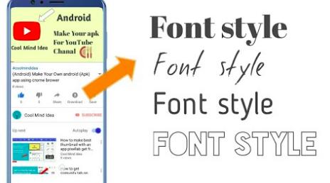 Aplikasi Font Himax Xplus Tanpa PC