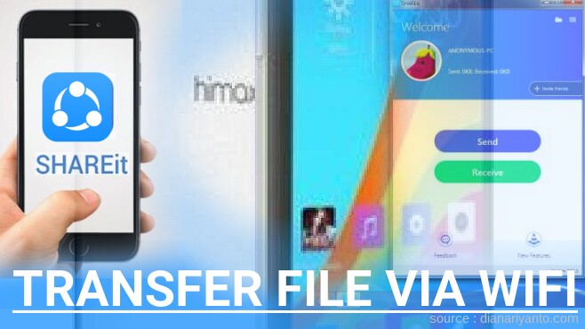 Mengenal Transfer File via Wifi di Himax Aura Y11 Menggunakan ShareIt Terbaru