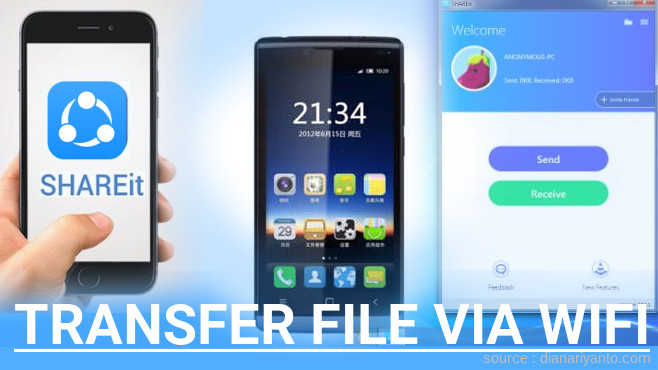 Tips Transfer File via Wifi di Himax Bravo Y10i Menggunakan ShareIt Terbaru