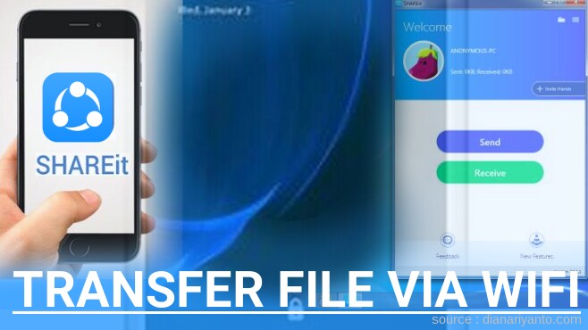 Mudahnya Transfer File via Wifi di Himax King K1+ Menggunakan ShareIt Terbaru