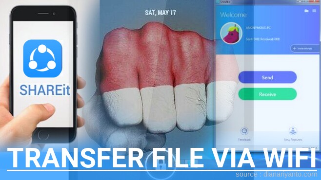 Tips Transfer File via Wifi di Himax Polymer X Menggunakan ShareIt Versi Baru