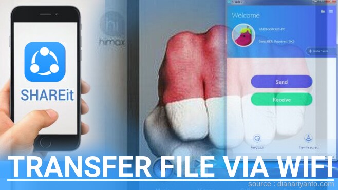 Mengenal Transfer File via Wifi di Himax Polymer Menggunakan ShareIt Terbaru