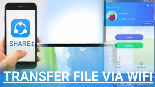 Cara Mudah Transfer File via Wifi di Himax Pure 3 Menggunakan ShareIt Terbaru