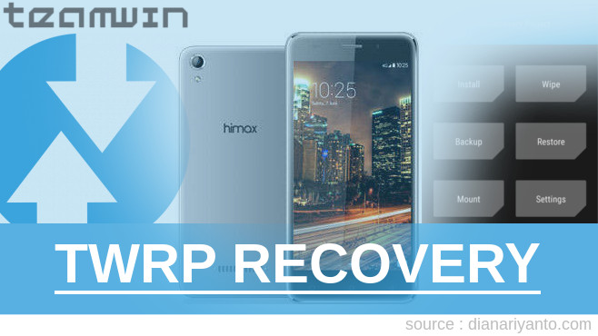 TWRP Recovery Himax H Pro Paling Simpel
